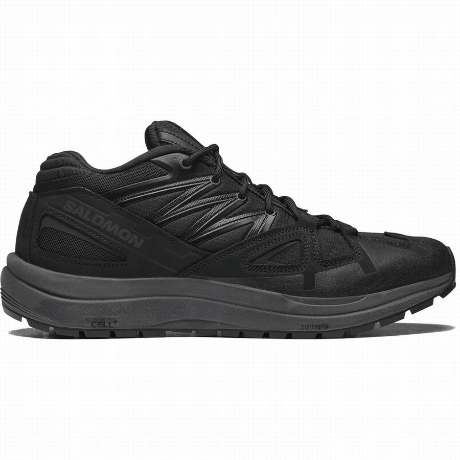 Salomon Odyssey 1 Leather Advanced Wandelschoenen Heren Zwart (GEN8861IX)